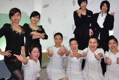 美丽传奇,美丽传奇官网,东莞大型美容院-员工精彩图片