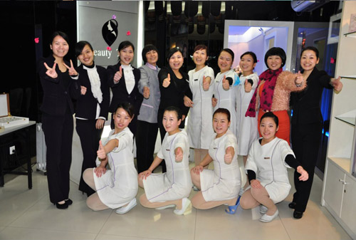 美丽传奇,美丽传奇官网,东莞大型美容院-员工精彩图片