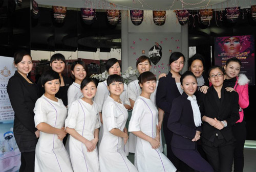 美丽传奇,美丽传奇官网,东莞大型美容院-员工精彩图片