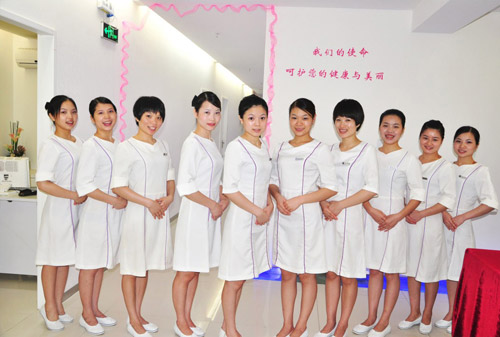 美丽传奇,美丽传奇官网,东莞大型美容院-员工精彩图片